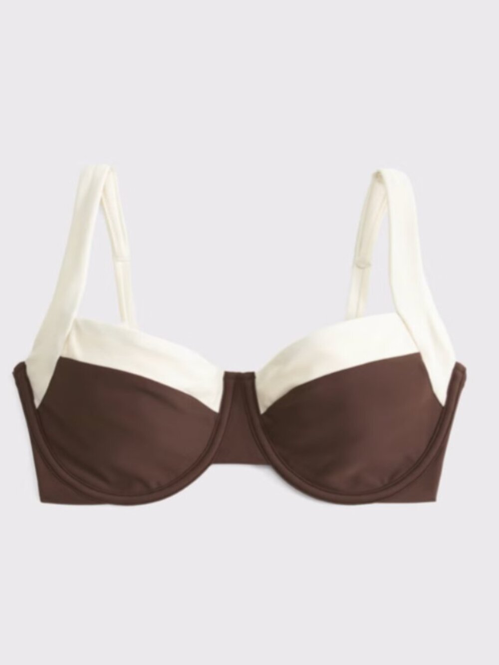 Curve Love Wide Strap Underwire Bikini Top